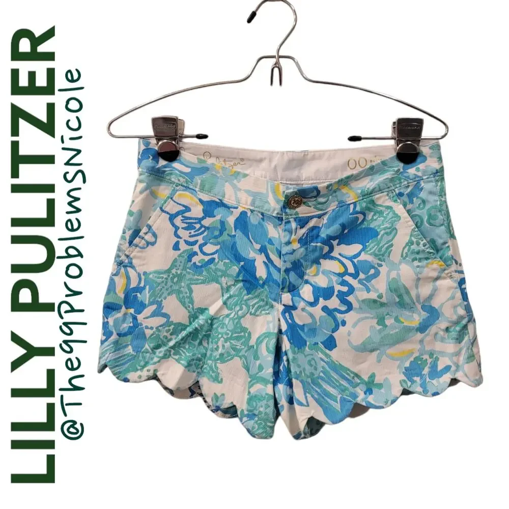 Lilly Pulitzer Buttercup Short in Resort White in a Pinch